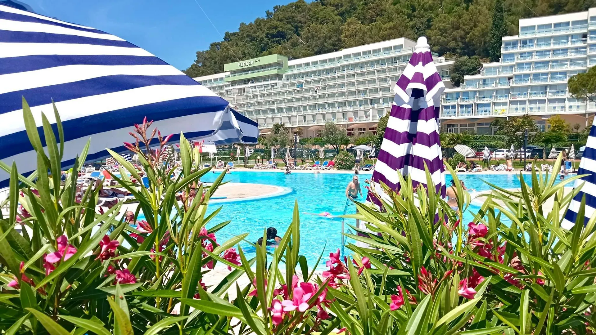 Maslinica Hedera Hotel Rabac Horvátország